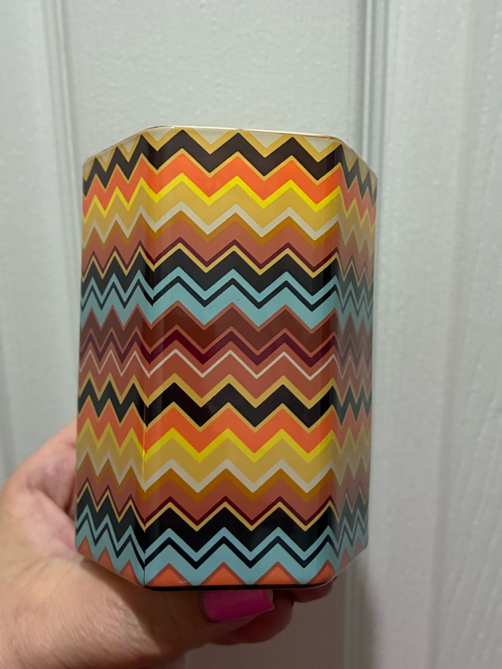 Missoni for Target 20th Anniversary Chevron Candle